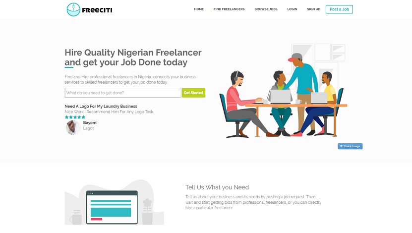 freeciti nigeria website