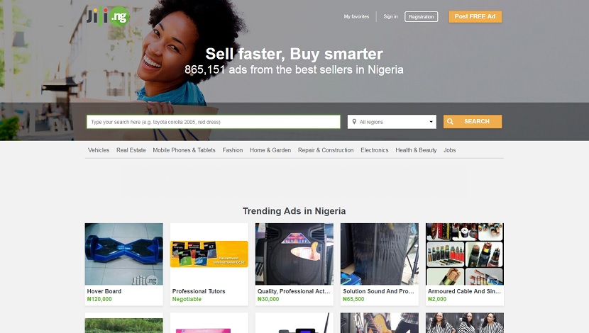 Search online shopping Products List in Nigeria