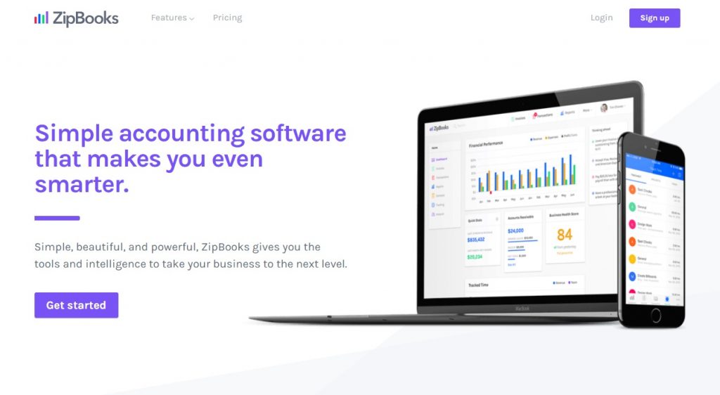 zipbooks accounting software