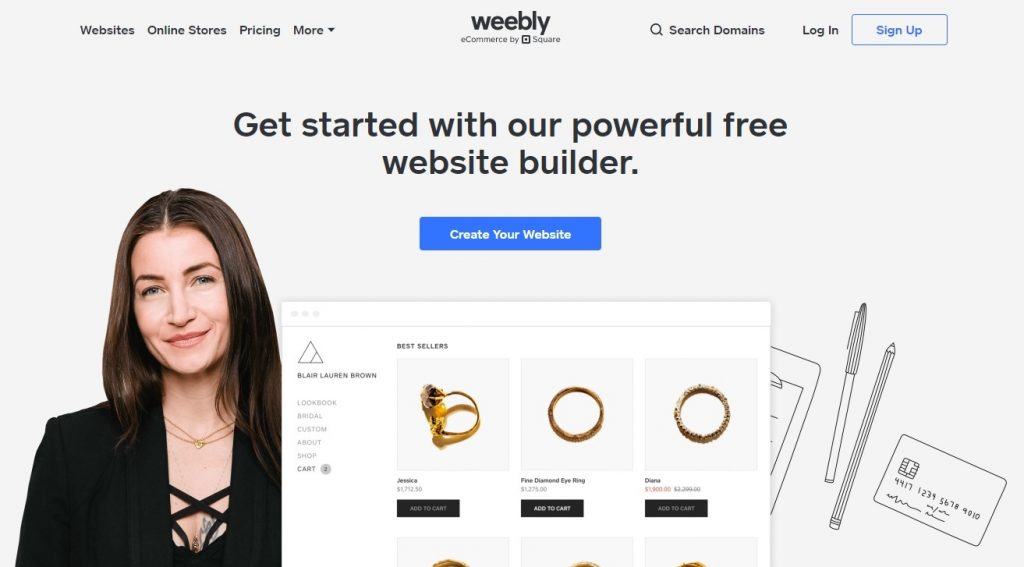 weebly website builder for businesses